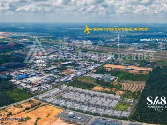 SA88 Industrial Park, 2 Storey Cluster Factory @ Senai Idaman