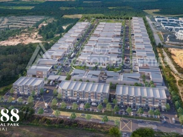 SA88 Industrial Park, 2 Storey Cluster Factory @ Senai Idaman