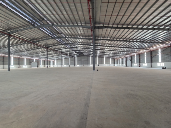 Detached factory at senai idaman