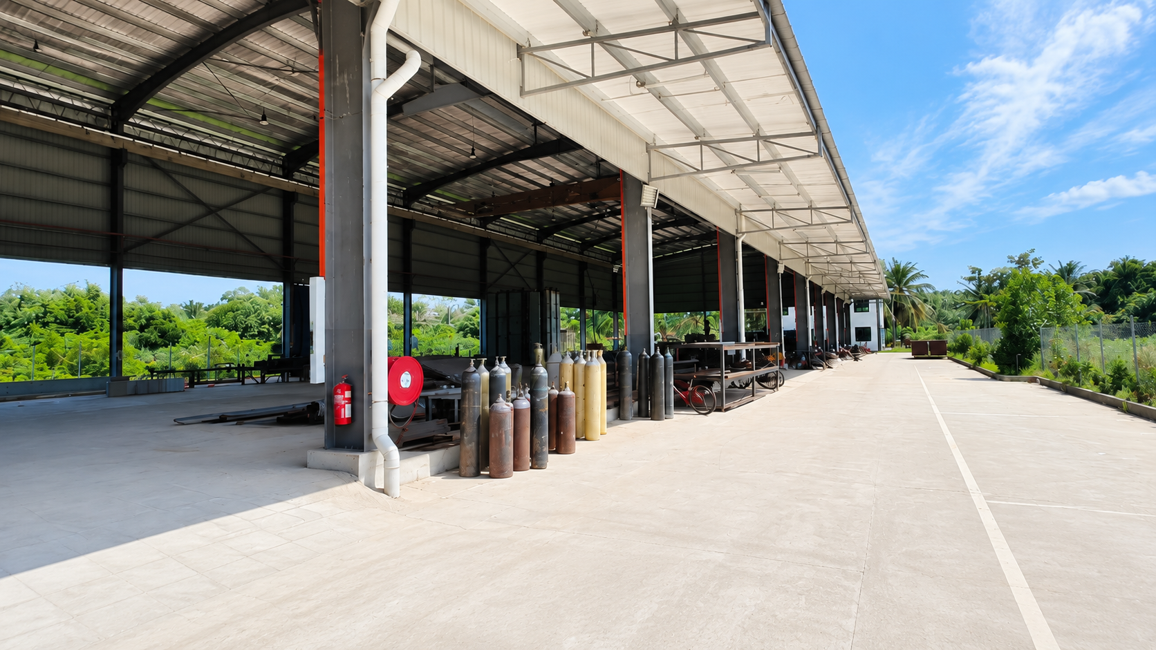 Pekan Nanas Open Shed Factory