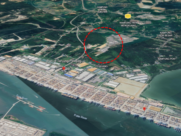 Tanjung Pelepas 11-acre medium industrial land for sale