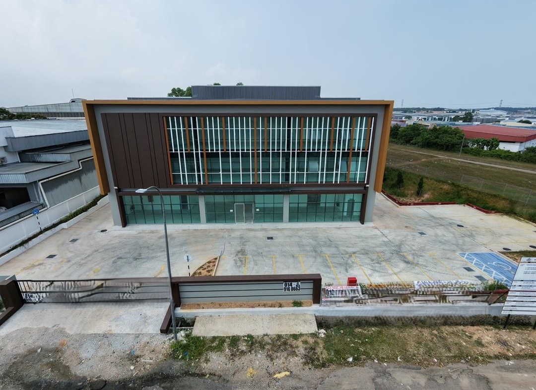 Taman Perindustrian Cemerlang freehold detached factory for sale with 16,000 sq.ft. built-up area