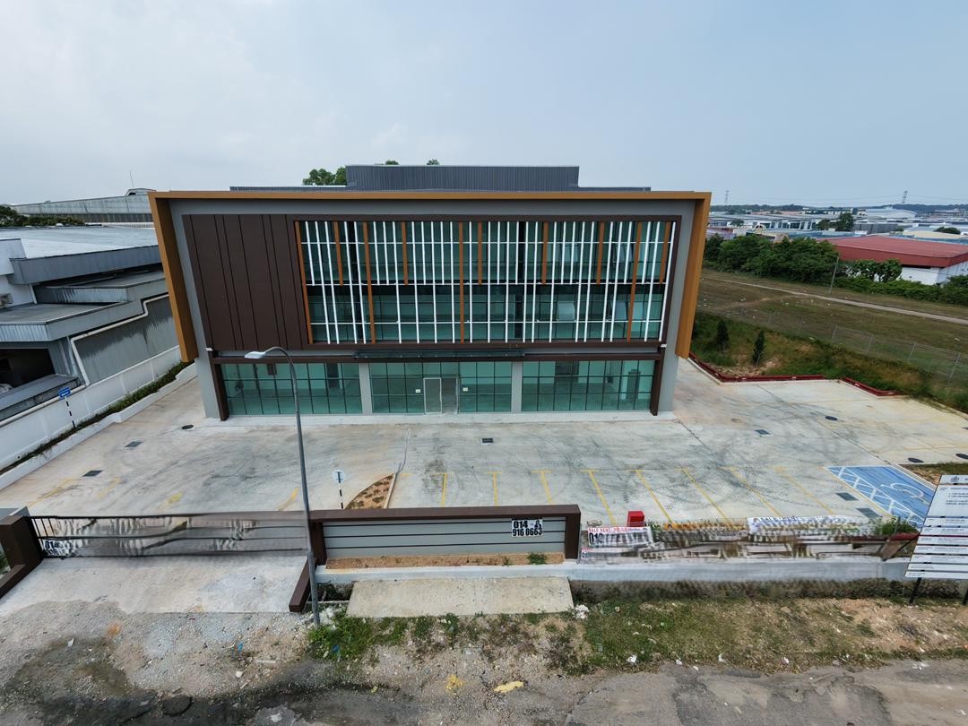 Taman Perindustrian Cemerlang freehold detached factory for sale with 16,000 sq.ft. built-up area