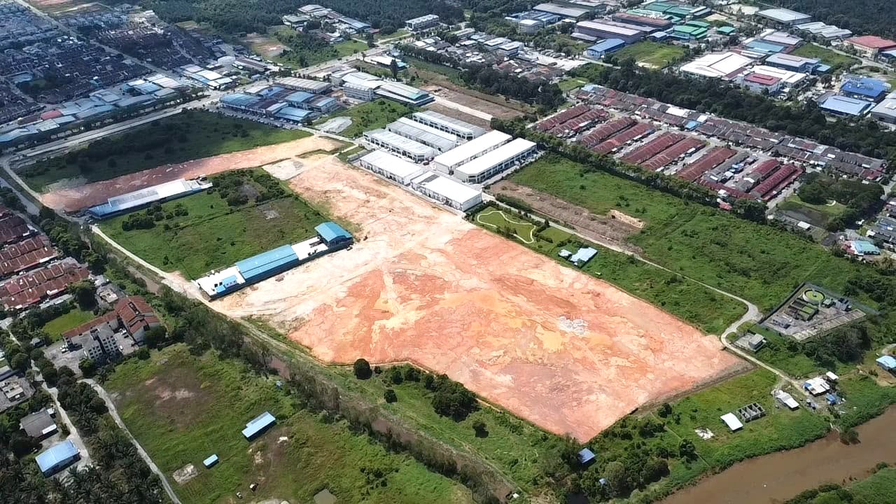 Pontian 17.9-acre medium industrial land for sale