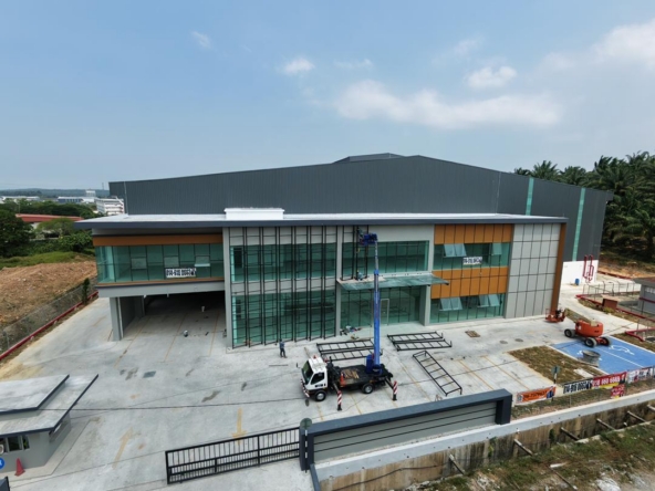 Taman Perindustrian Cemerlang freehold detached factory for sale with 67,952 sq.ft. built-up area