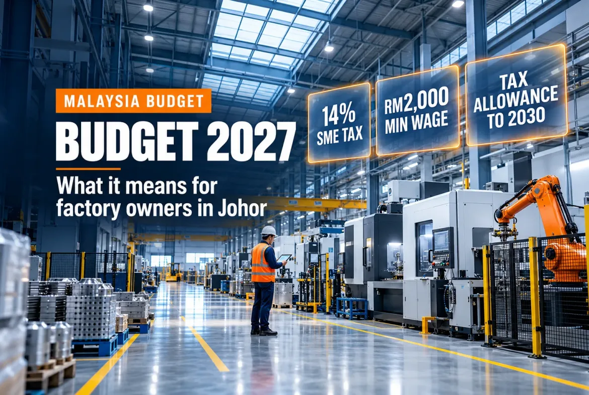 Johor Factory For Sale & Rent in Johor Bahru (JB) Budget 2027: What It Means for Factory Buyers and Owners in Johor