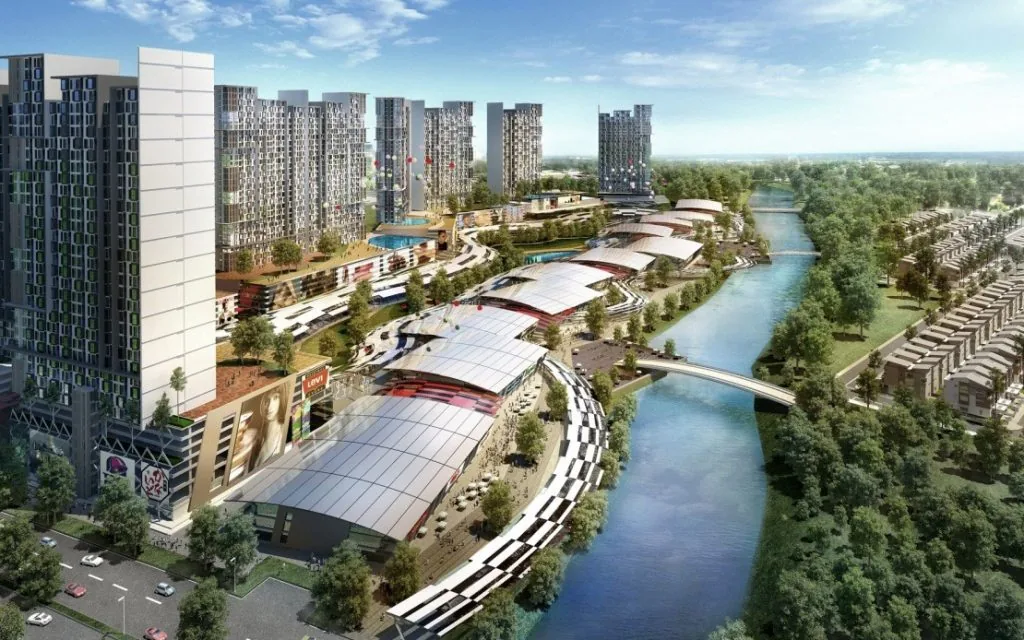 Riverside mixed development in Iskandar Malaysia, Johor