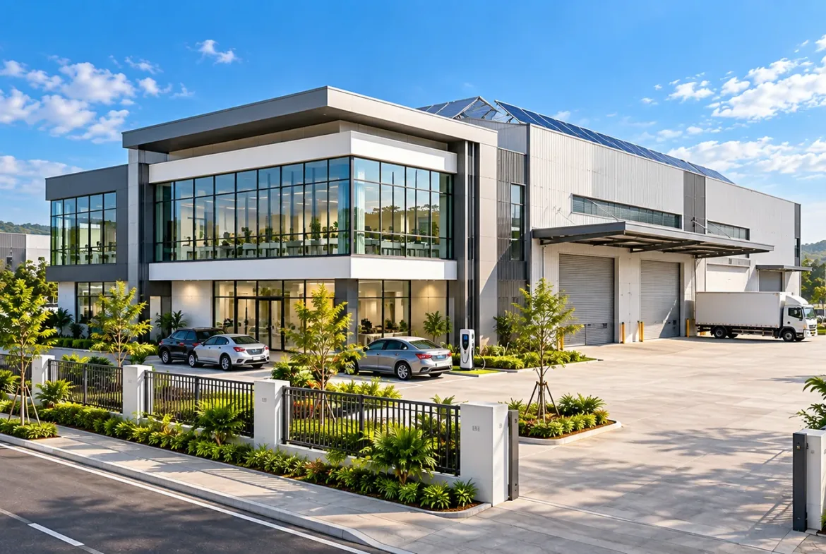 New 2-storey detached factory for sale in Kulai, Johor