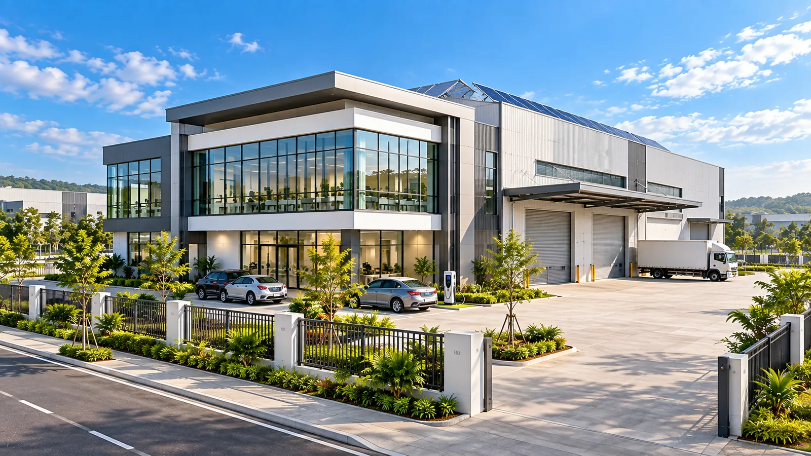 New 2-storey detached factory for sale in Kulai, Johor