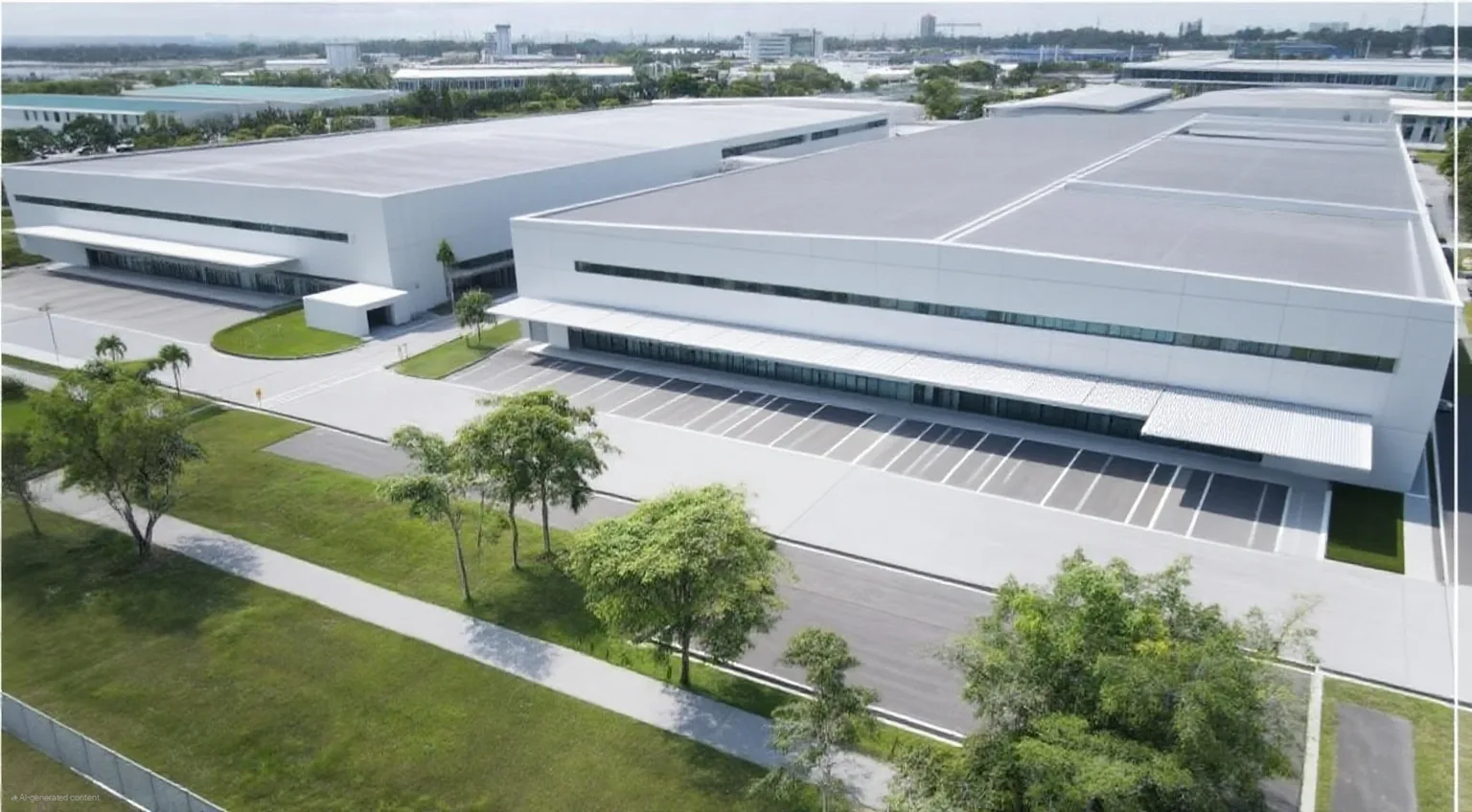 33-Acre Factory for Rent in Pasir Gudang, Near Johor Port Modern factory buildings for rent in Pasir Gudang, Johor