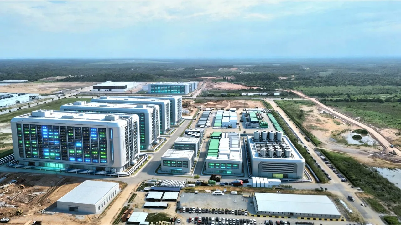 Data centre campus in Sedenak, Kulai, Johor